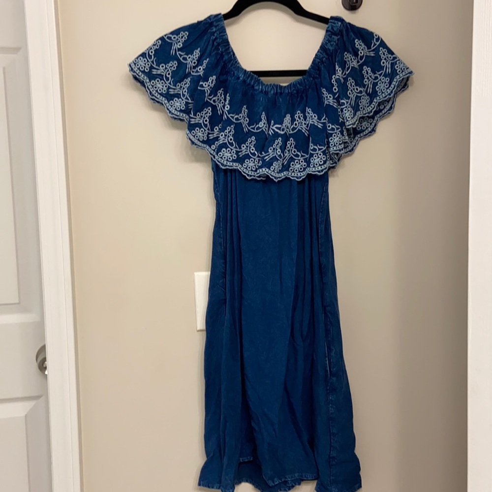 Elan off the shoulder dress
